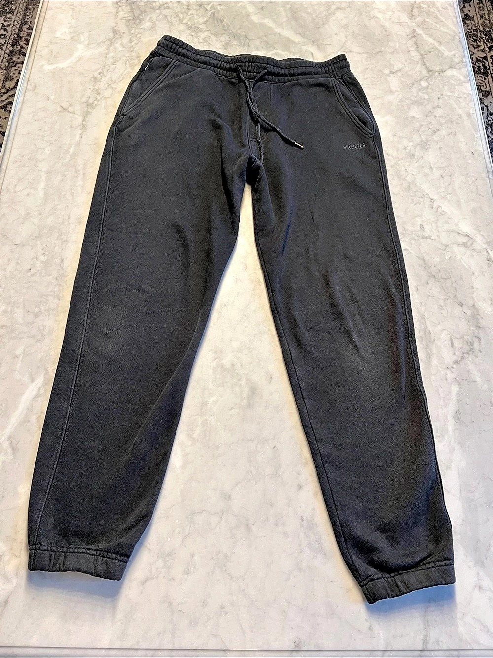 Hollister Relaxed Jogger Black Size Medium Tall